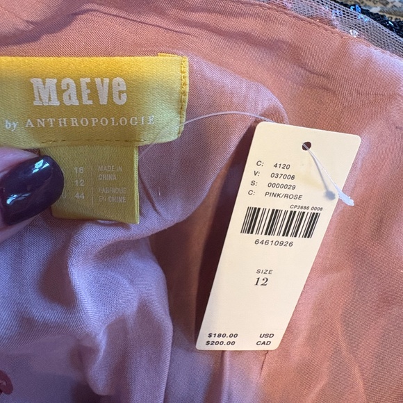 NWT Anthropologie Maeve Sequin Skirt size 12 - Picture 4 of 5